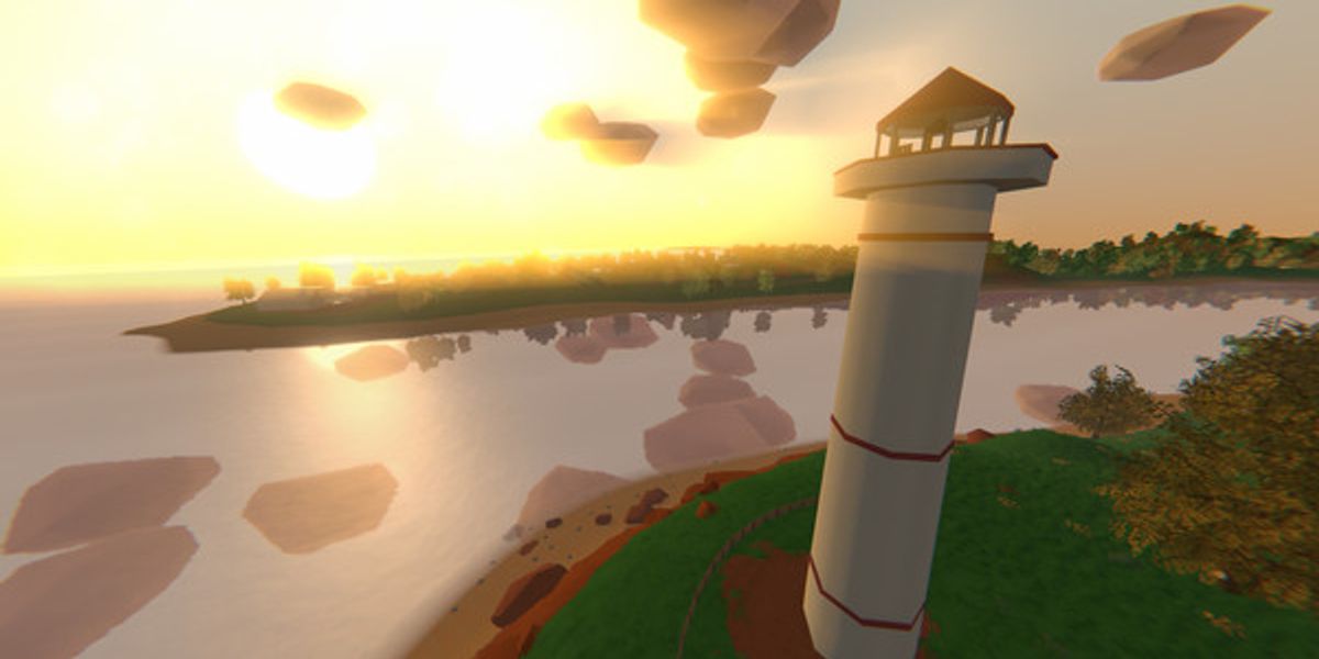 A lighthouse in Unturned