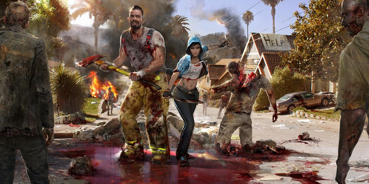 Survivors killing zombies in Dead Island 2.