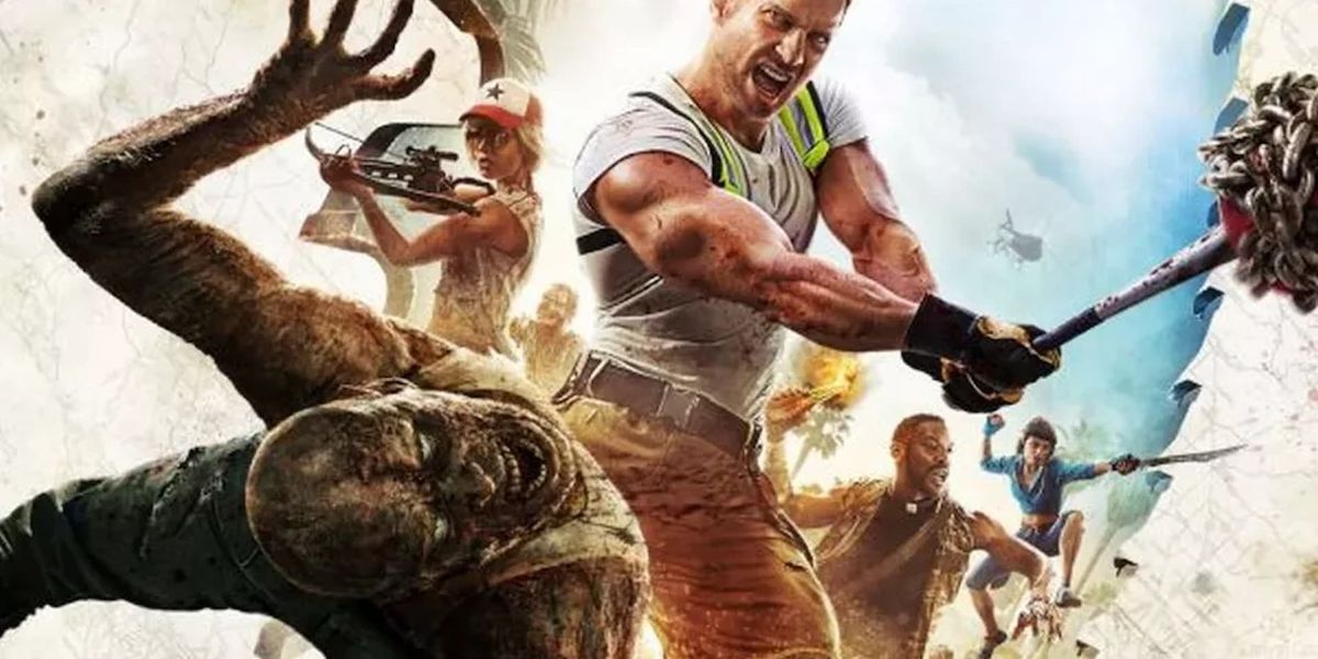 Dead Island 2 character fights a zombie